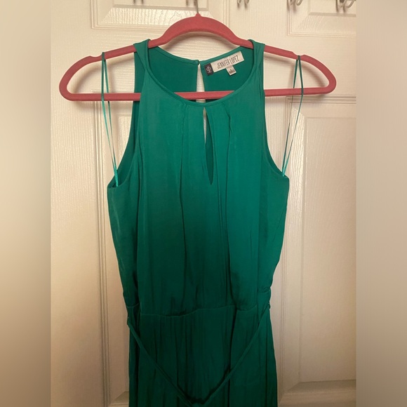 JENNIFER LOPEZ Sleeveless Green Maxi Dress. Size 2 - Picture 3 of 13